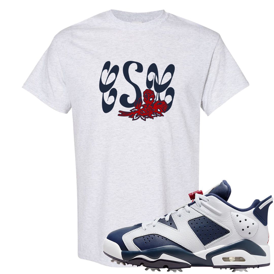 Golf Olympic Low 6s T Shirt | Certified Sneakerhead, Ash