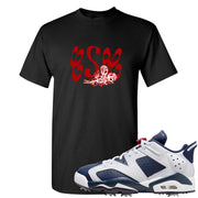 Golf Olympic Low 6s T Shirt | Certified Sneakerhead, Black