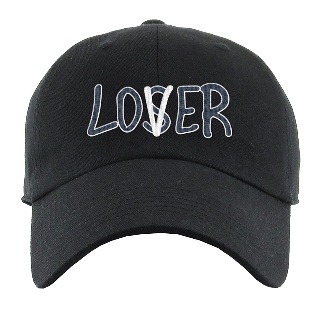 Golf Olympic Low 6s Dad Hat | Lover, Black