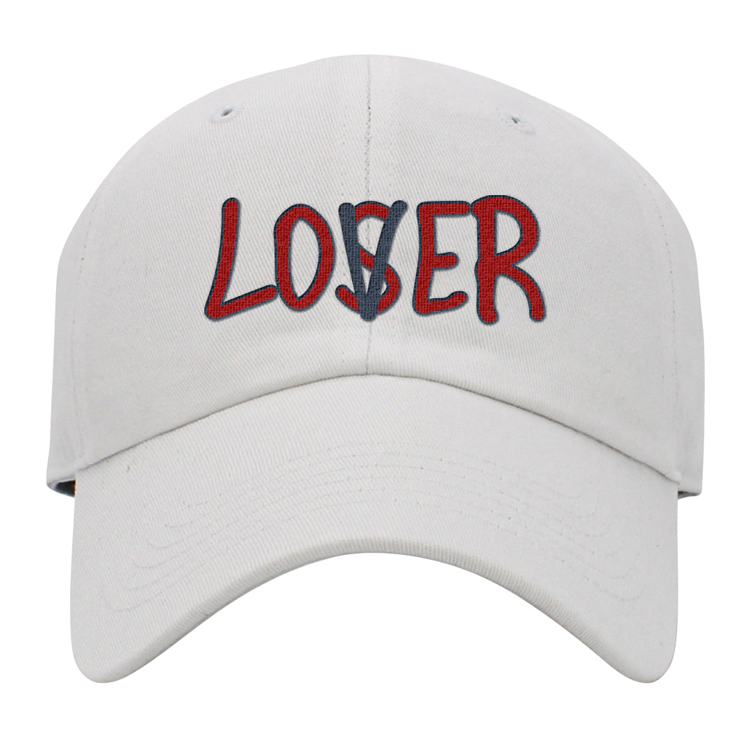 Golf Olympic Low 6s Dad Hat | Lover, White