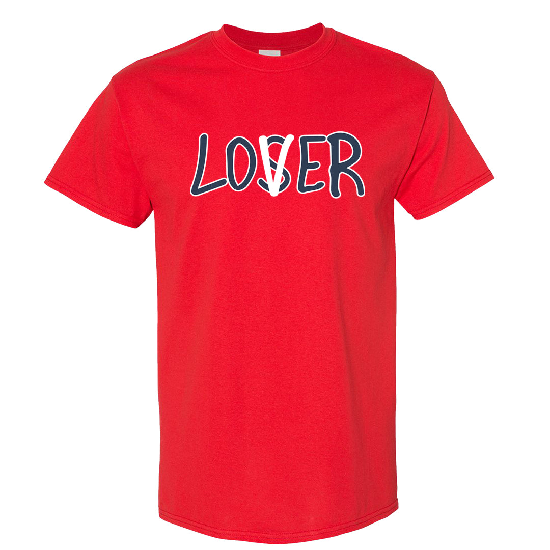 Golf Olympic Low 6s T Shirt | Lover, Red