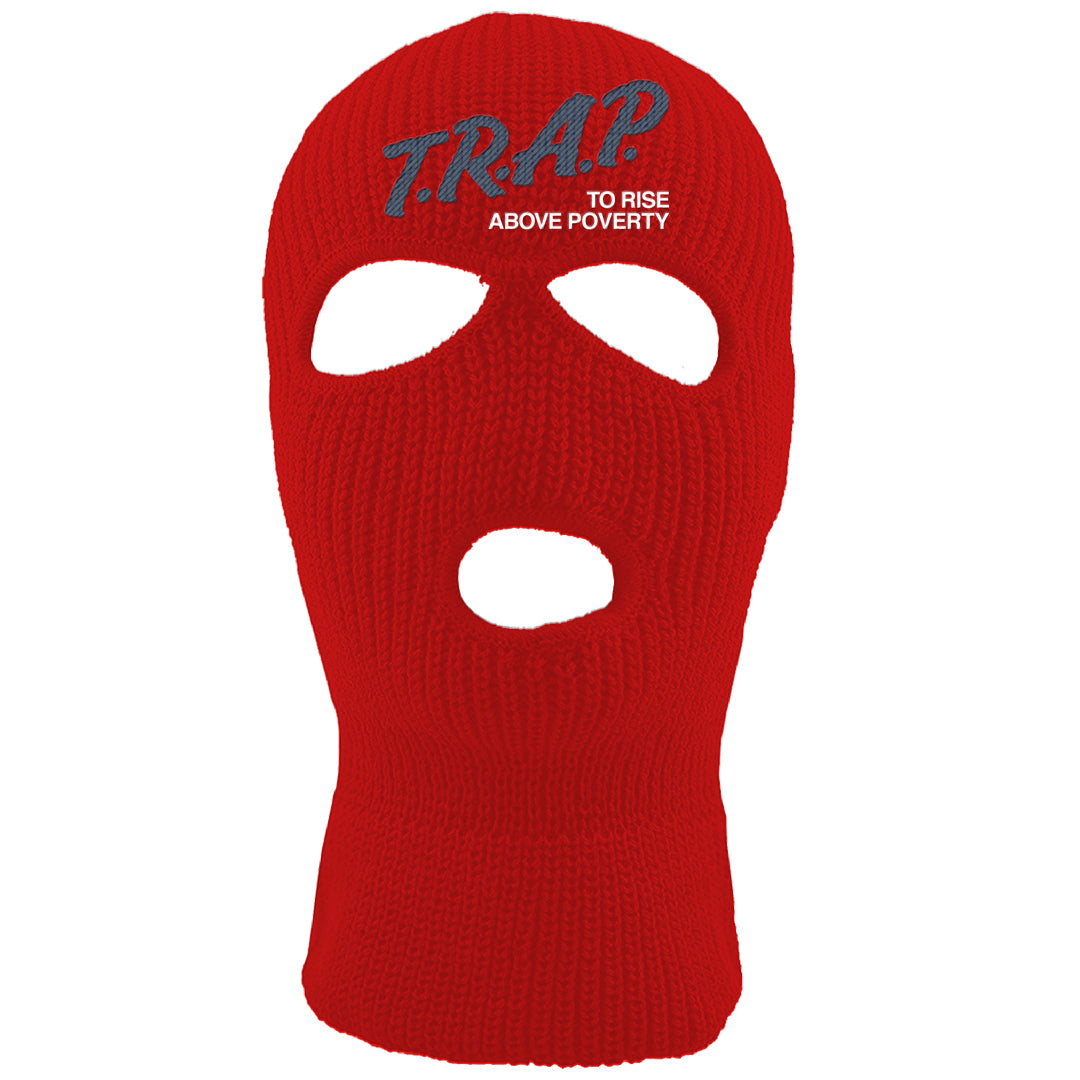 Golf Olympic Low 6s Ski Mask | Trap To Rise Above Poverty, Red