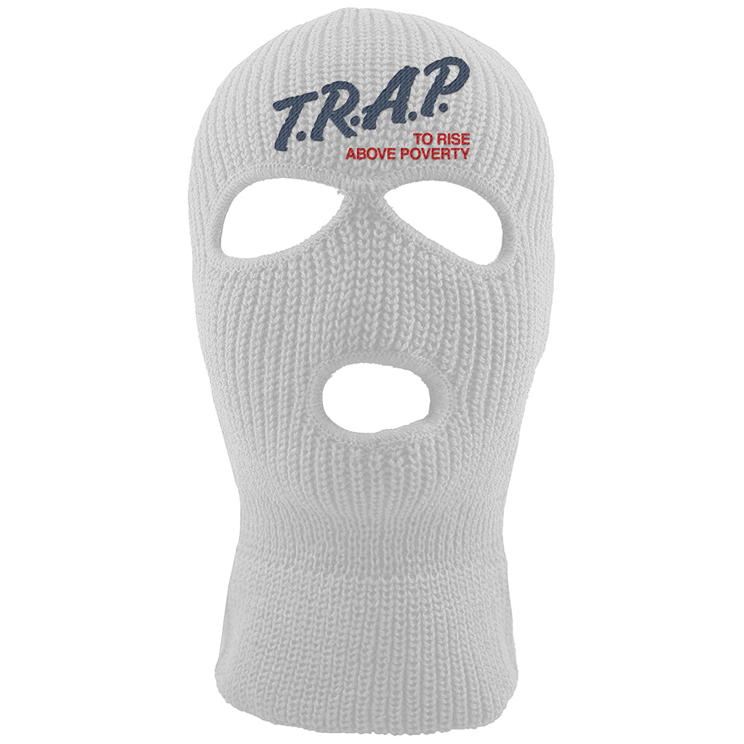 Golf Olympic Low 6s Ski Mask | Trap To Rise Above Poverty, White