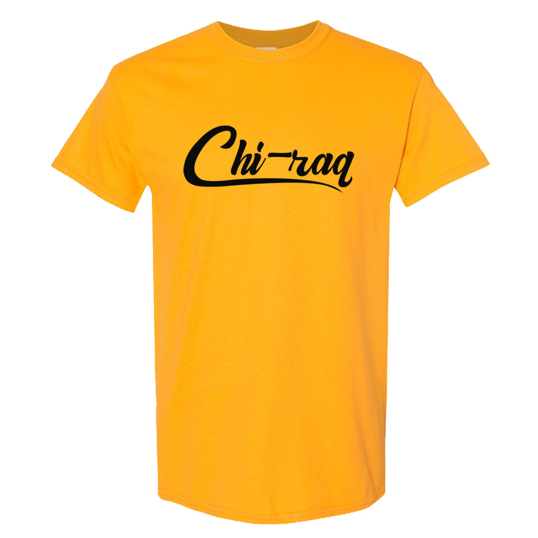Yellow Ochre 6s T Shirt | Chiraq, Gold