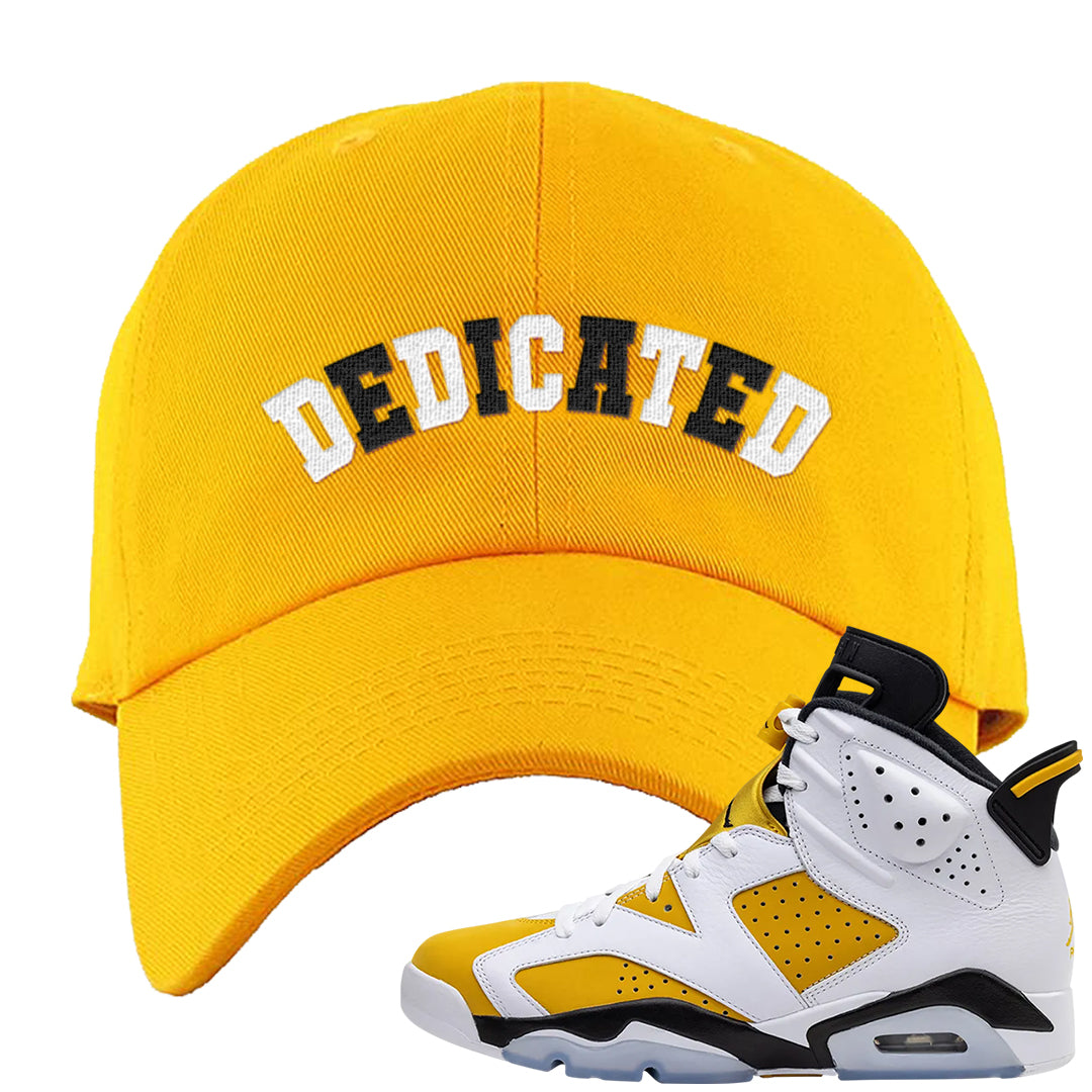 Yellow Ochre 6s Dad Hat | Dedicated, Gold