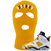 Yellow Ochre 6s Ski Mask | Dedicated, Gold