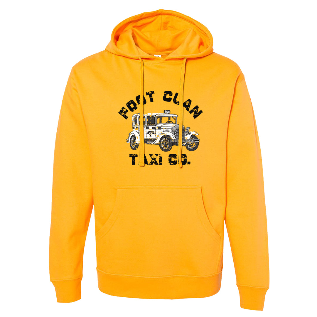 Yellow Ochre 6s Hoodie | Foot Clan Taxi Co., Gold