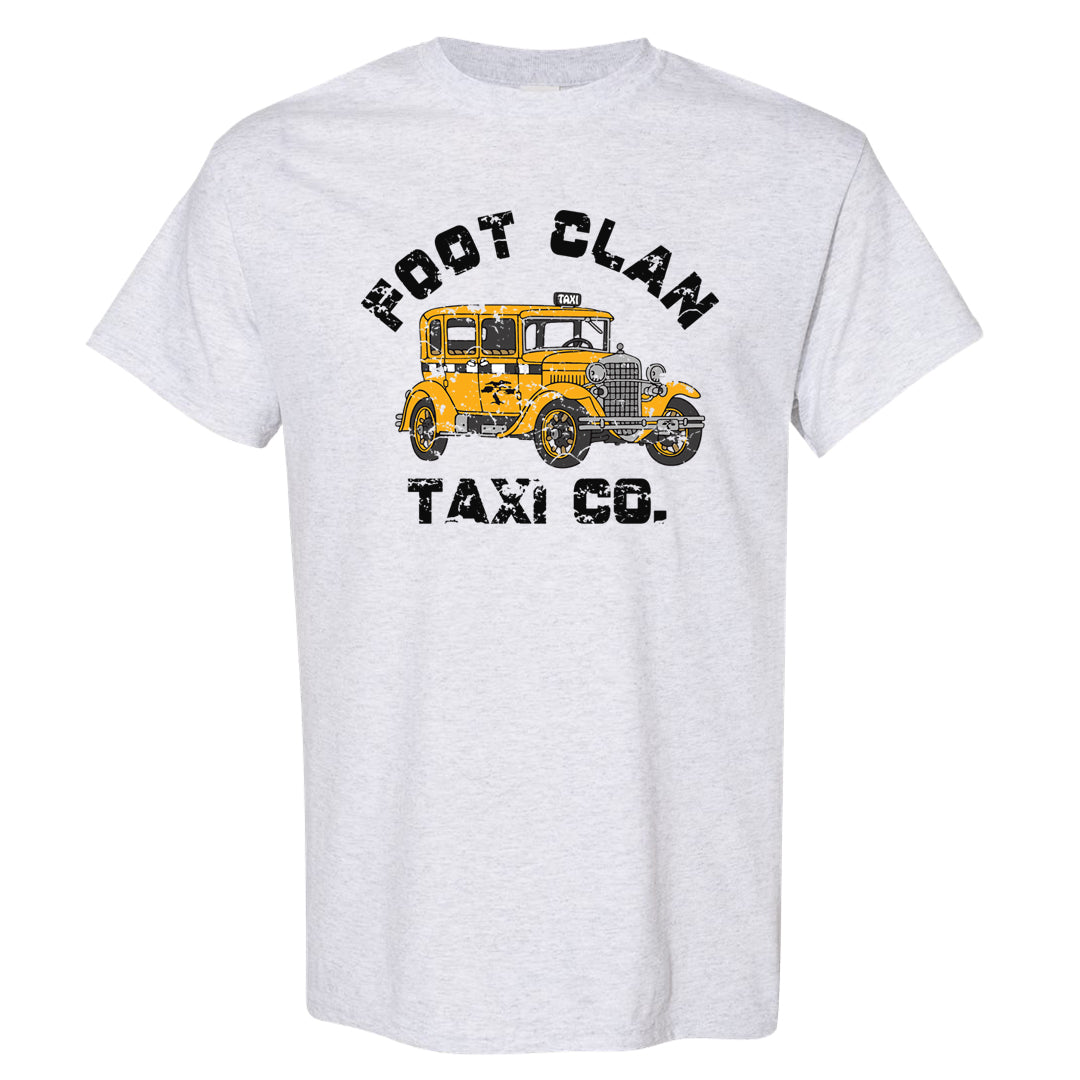 Yellow Ochre 6s T Shirt | Foot Clan Taxi Co., Ash