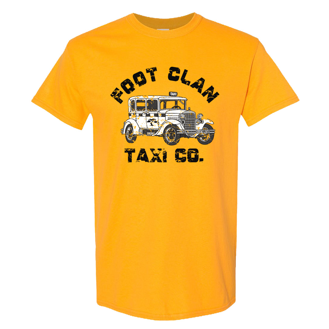 Yellow Ochre 6s T Shirt | Foot Clan Taxi Co., Gold