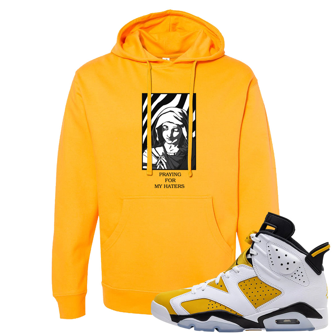 Yellow Ochre 6s Hoodie | God Told Me, Gold