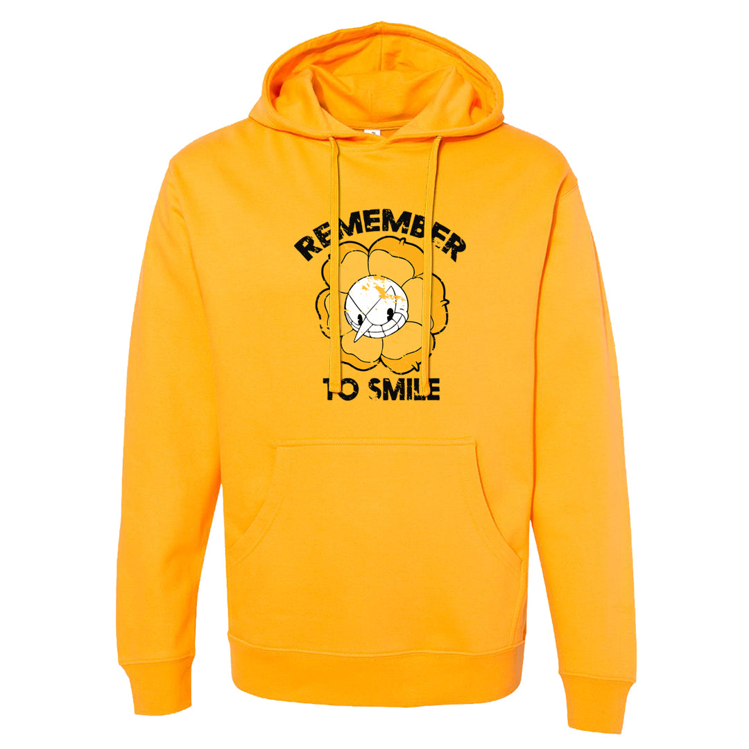 Yellow Ochre 6s Hoodie | Remember To Smile, Gold