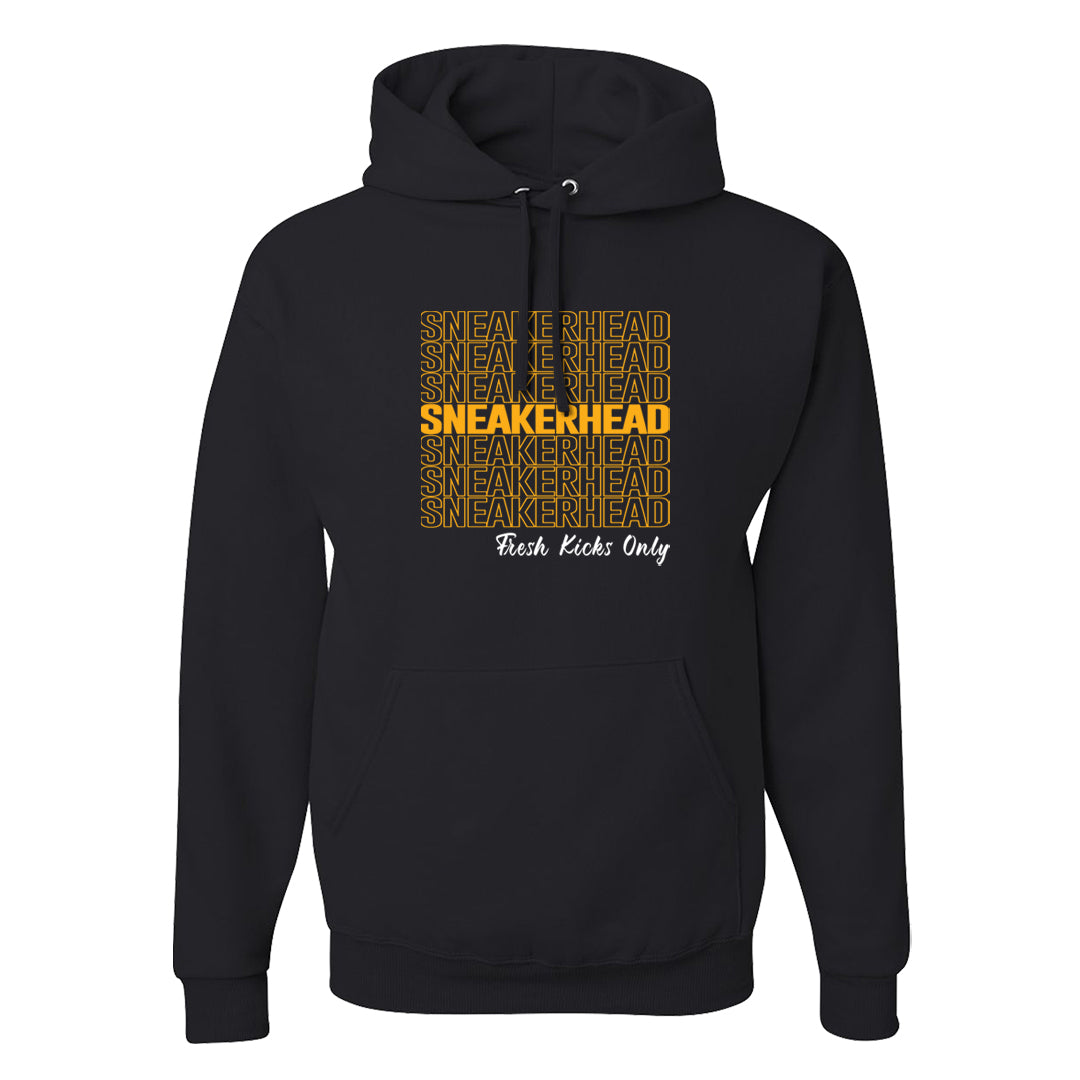 Yellow Ochre 6s Hoodie | Thank You Sneakers, Black