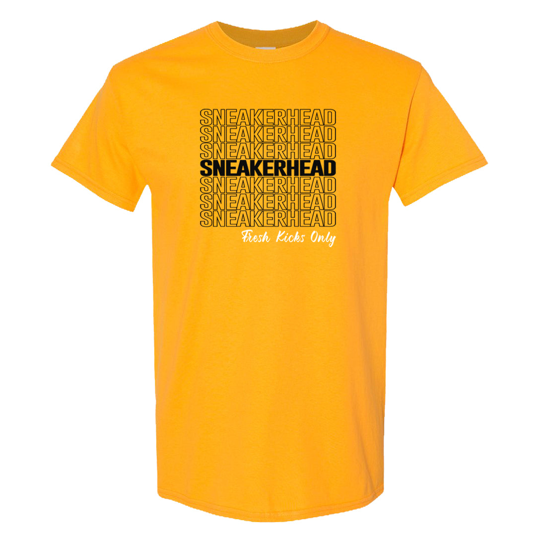 Yellow Ochre 6s T Shirt | Thank You Sneakers, Gold