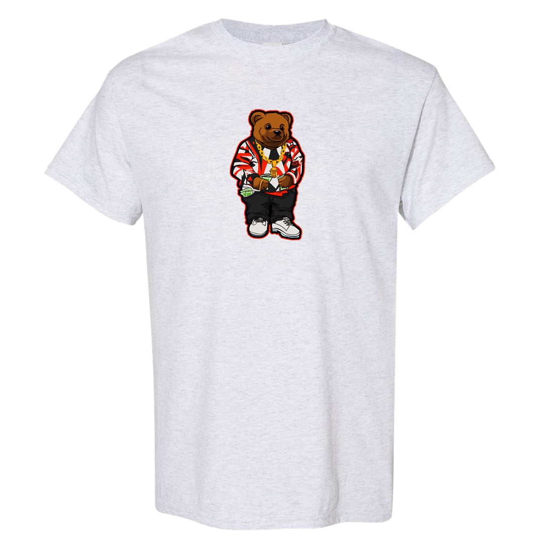 White Infrared 7s T Shirt | Sweater Bear, Ash