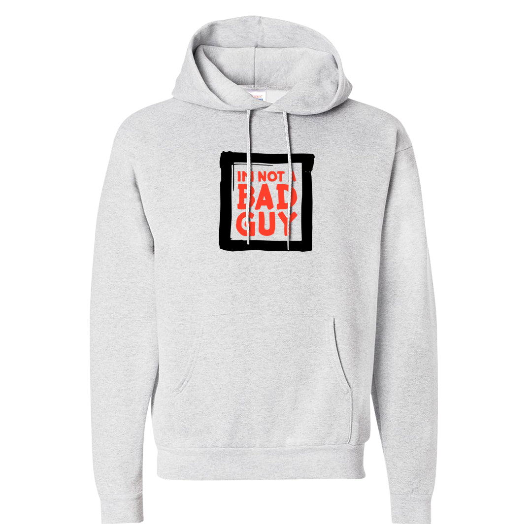 White Infrared 7s Hoodie | I'm Not A Bad Guy, Ash