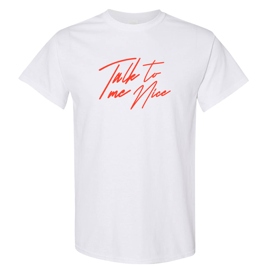 White Infrared 7s T Shirt | Talk To Me Nice, White