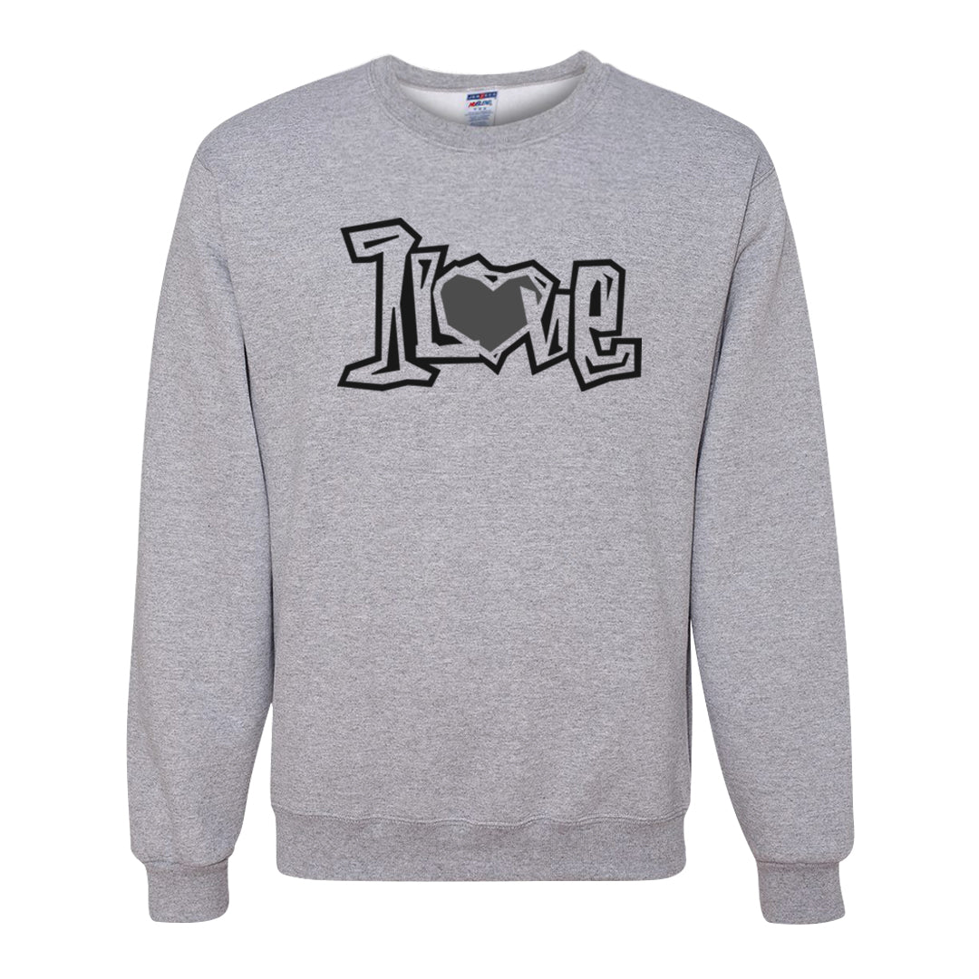 GunSmoke 8s Crewneck Sweatshirt | 1 Love, Ash