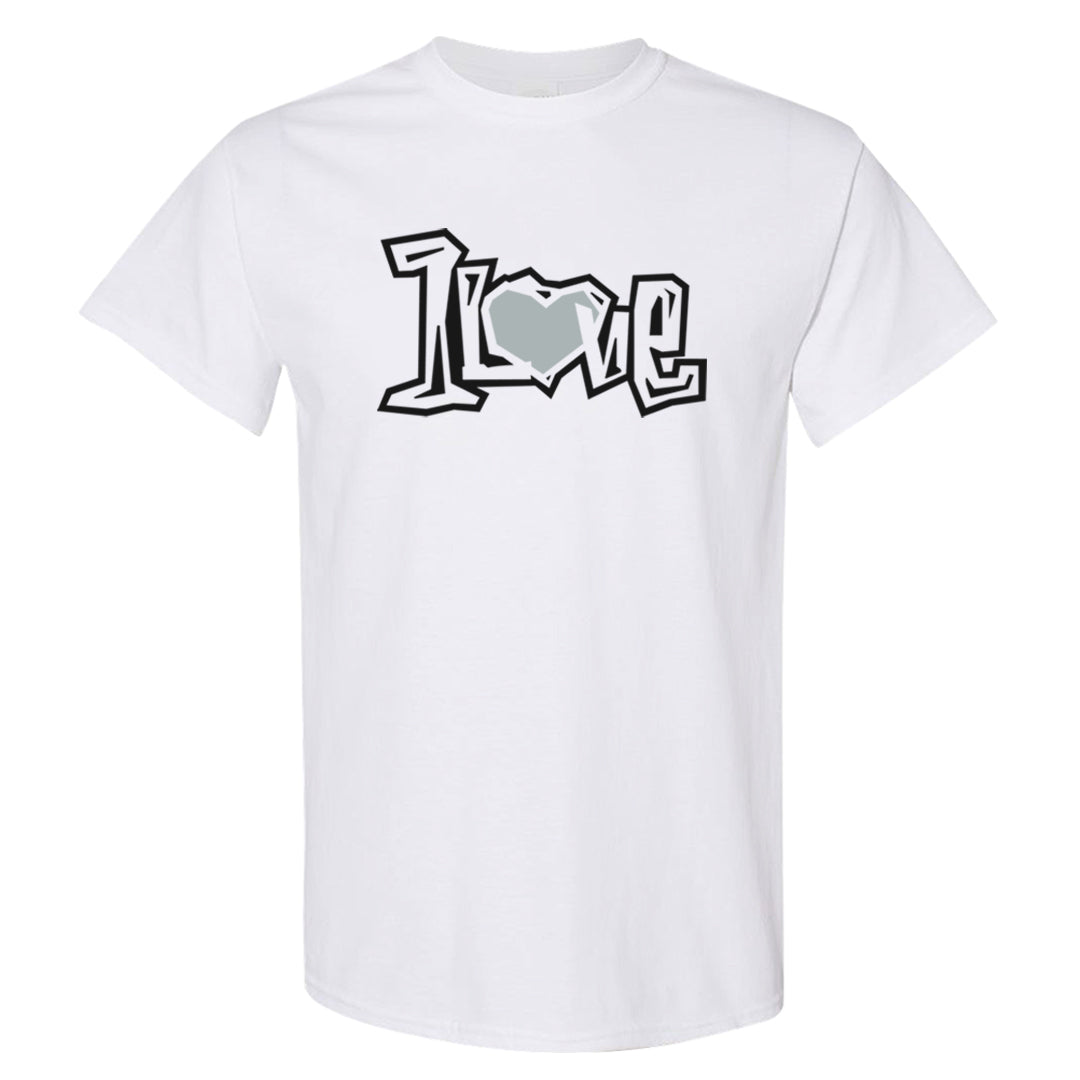 GunSmoke 8s T Shirt | 1 Love, White