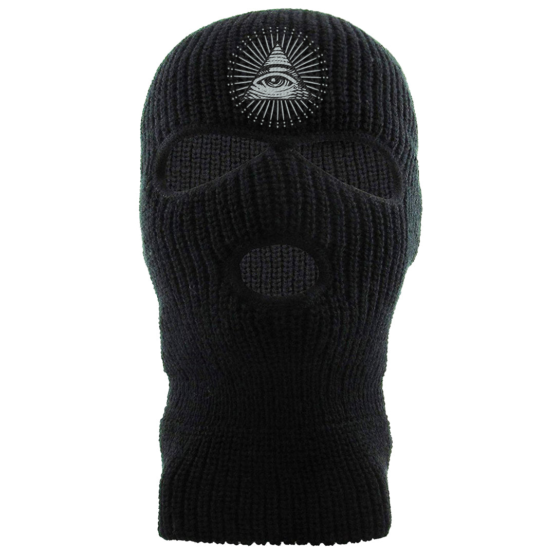GunSmoke 8s Ski Mask | All Seeing Eye, Black