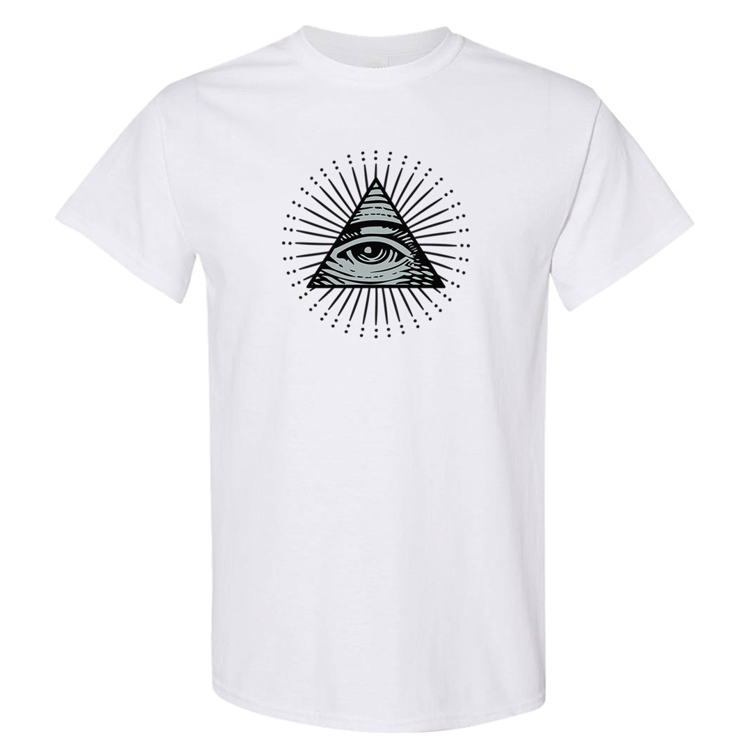 GunSmoke 8s T Shirt | All Seeing Eye, White