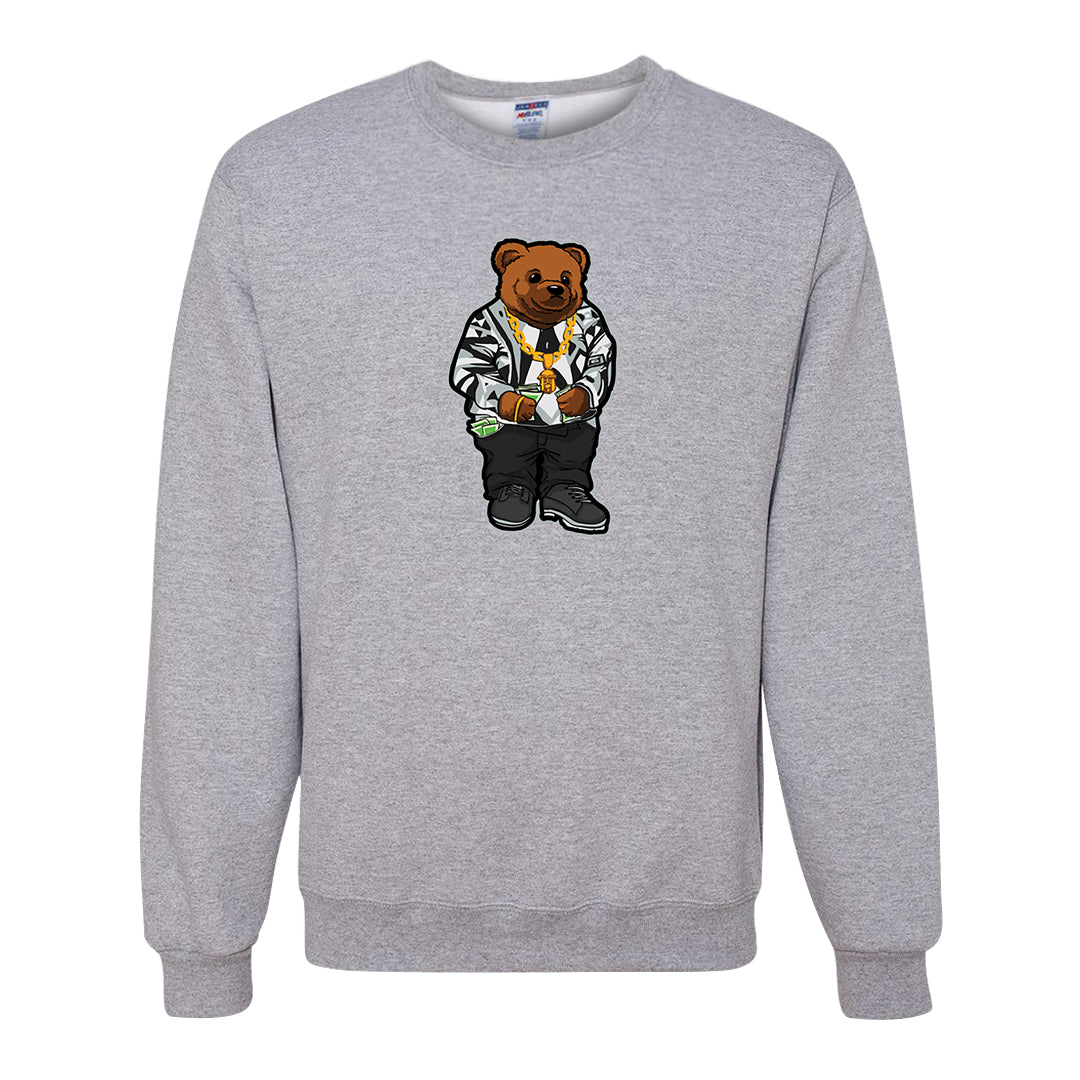 GunSmoke 8s Crewneck Sweatshirt | Sweater Bear, Ash