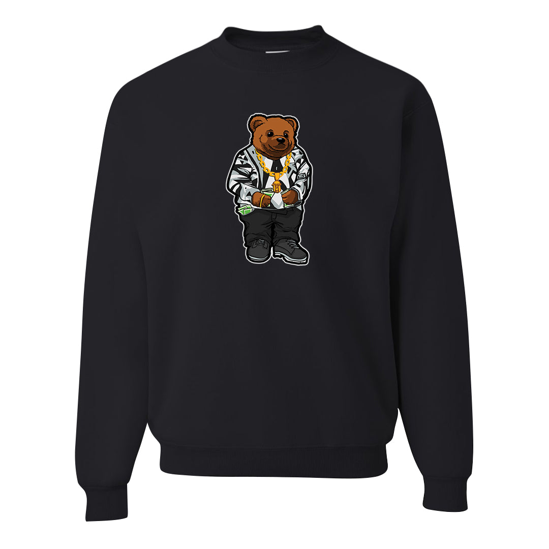 GunSmoke 8s Crewneck Sweatshirt | Sweater Bear, Black