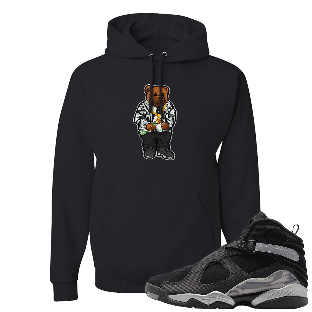 GunSmoke 8s Hoodie | Sweater Bear, Black