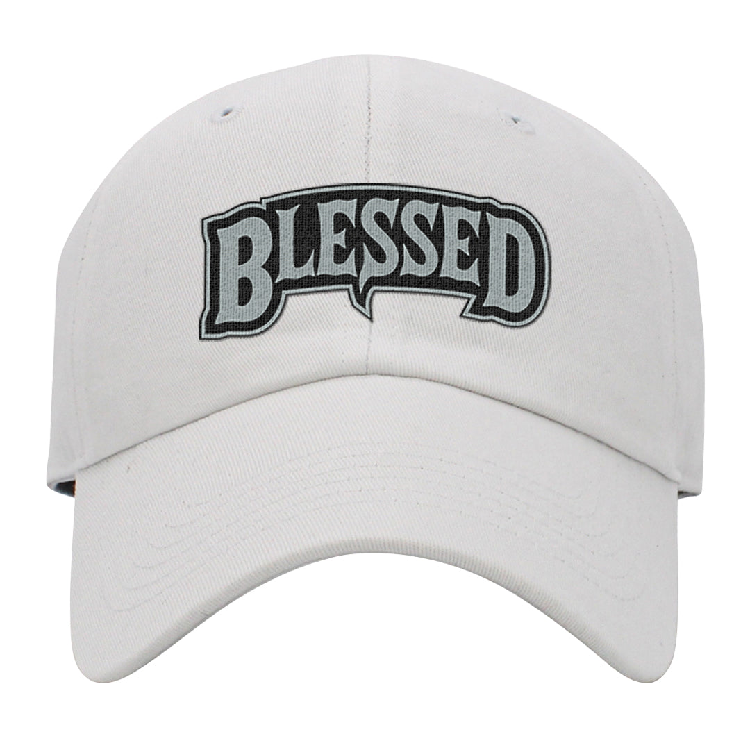 GunSmoke 8s Dad Hat | Blessed Arch, White