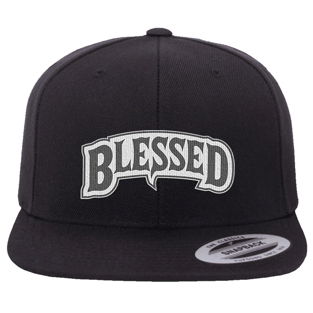 GunSmoke 8s Snapback Hat | Blessed Arch, Black