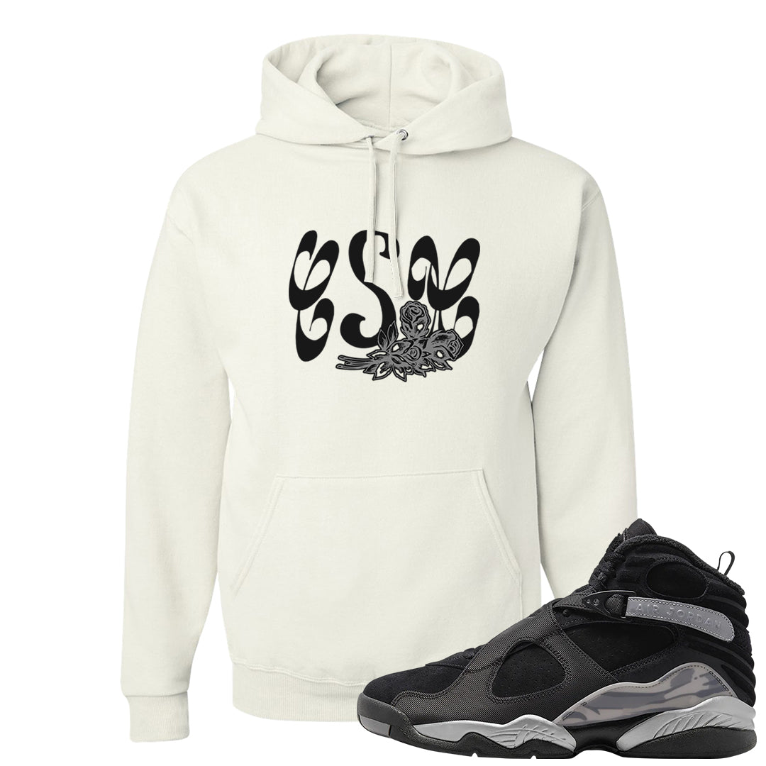 GunSmoke 8s Hoodie | Certified Sneakerhead, White