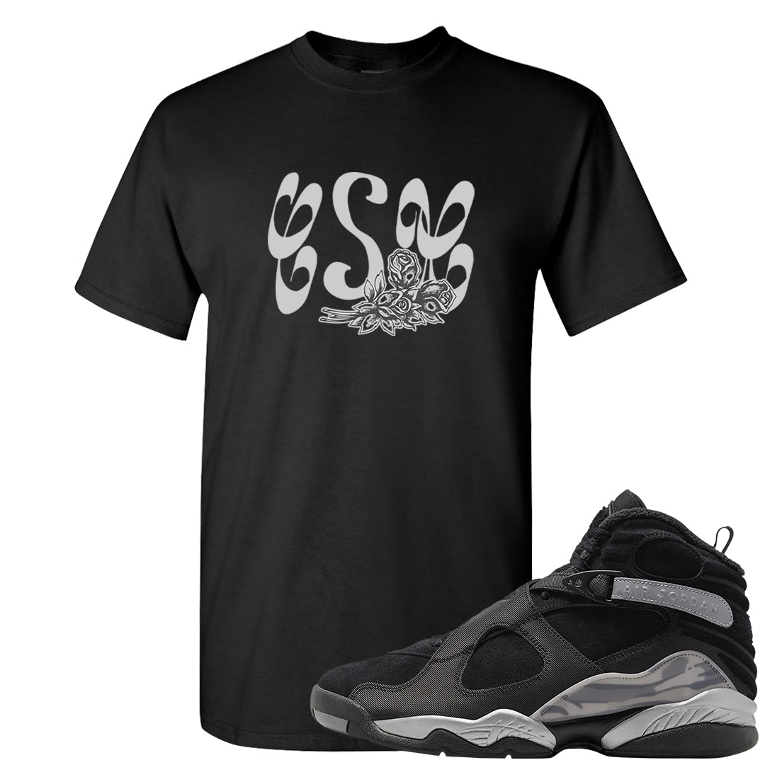 GunSmoke 8s T Shirt | Certified Sneakerhead, Black