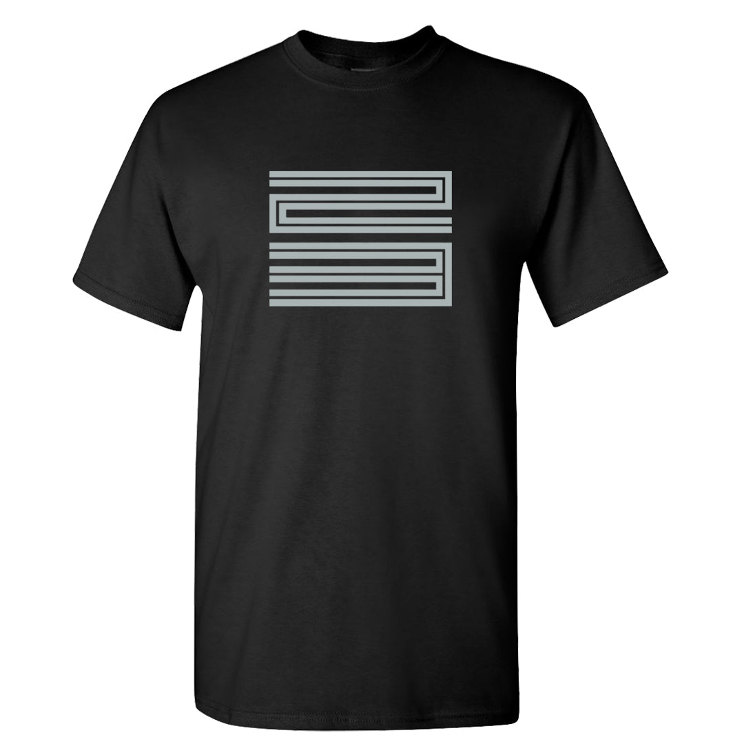 GunSmoke 8s T Shirt | Double Line 23, Black