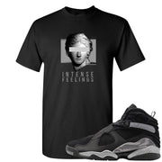 GunSmoke 8s T Shirt | Intense Feelings, Black