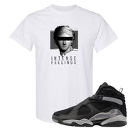 GunSmoke 8s T Shirt | Intense Feelings, White