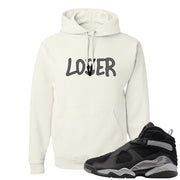 GunSmoke 8s Hoodie | Lover, White