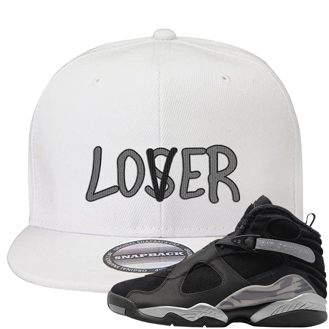 GunSmoke 8s Snapback Hat | Lover, White