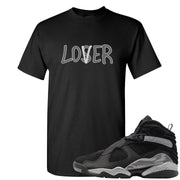 GunSmoke 8s T Shirt | Lover, Black