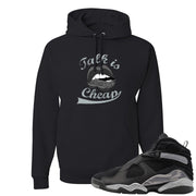 GunSmoke 8s Hoodie | Talk Lips, Black