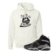 GunSmoke 8s Hoodie | Talk Lips, White