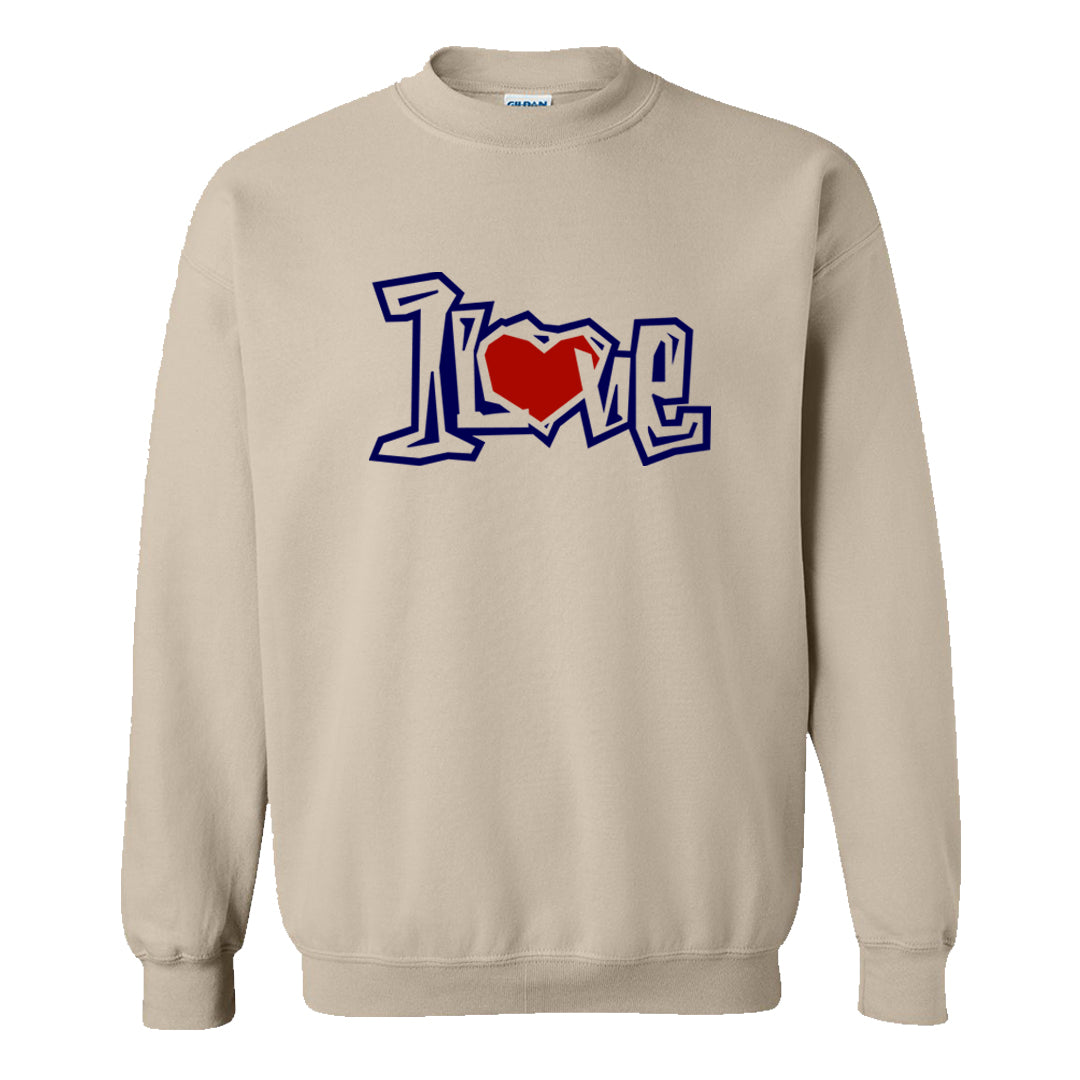 Mi Casa Es Su Casa 8s Crewneck Sweatshirt | 1 Love, Sand