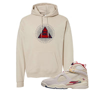 Mi Casa Es Su Casa 8s Hoodie | All Seeing Eye, Sand