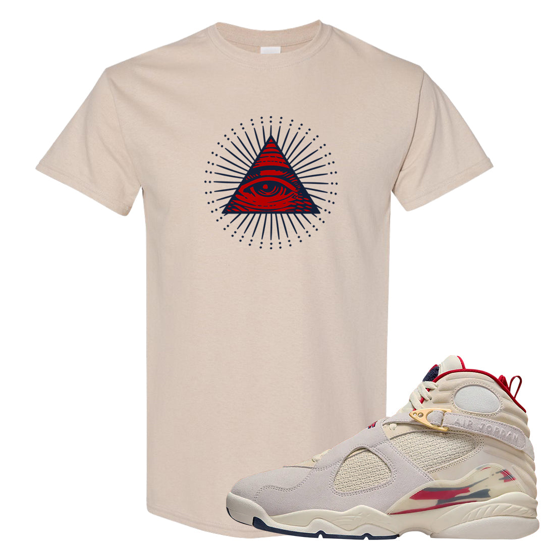 Mi Casa Es Su Casa 8s T Shirt | All Seeing Eye, Sand