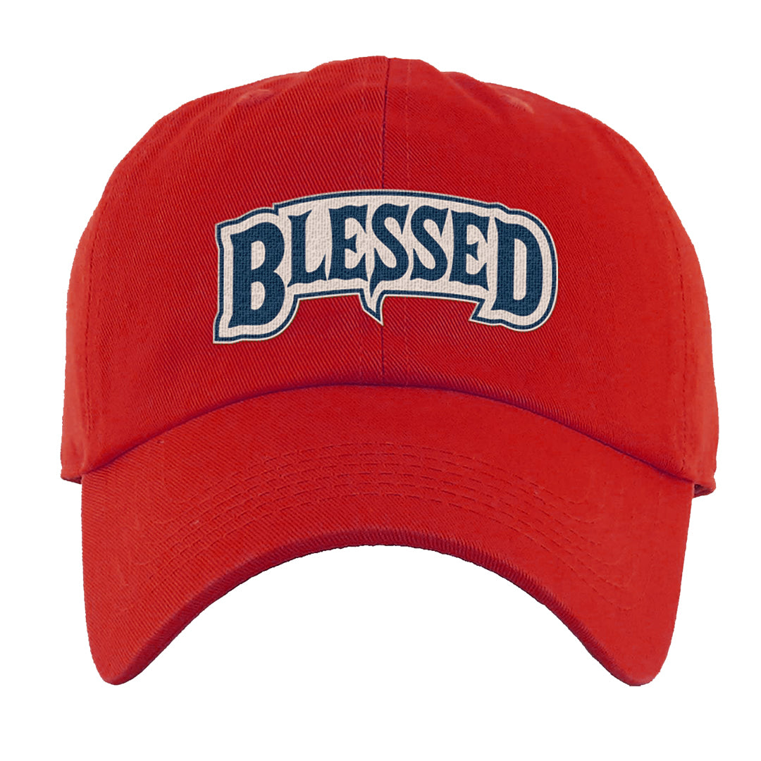 Mi Casa Es Su Casa 8s Dad Hat | Blessed Arch, Red