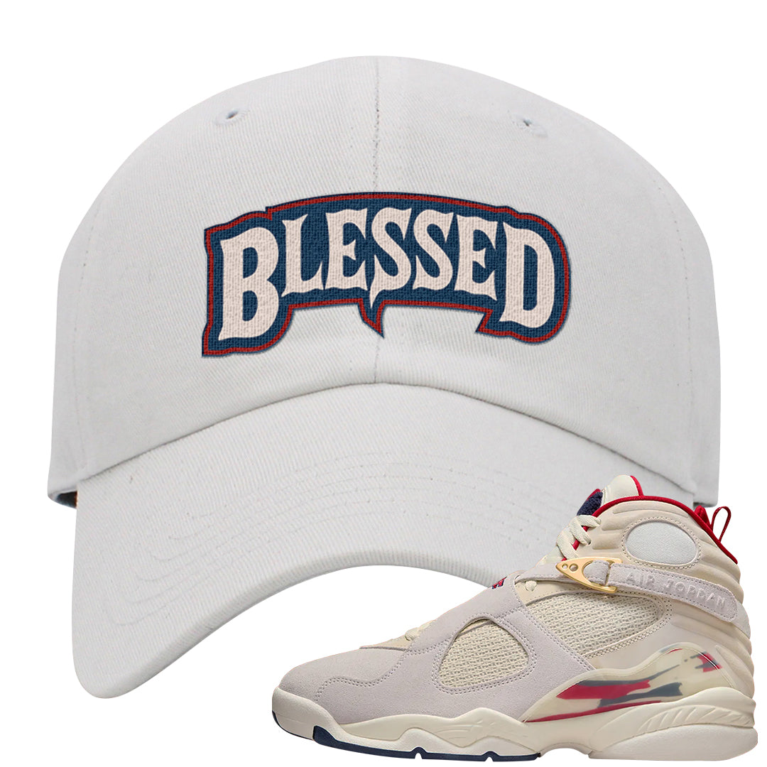 Mi Casa Es Su Casa 8s Dad Hat | Blessed Arch, White