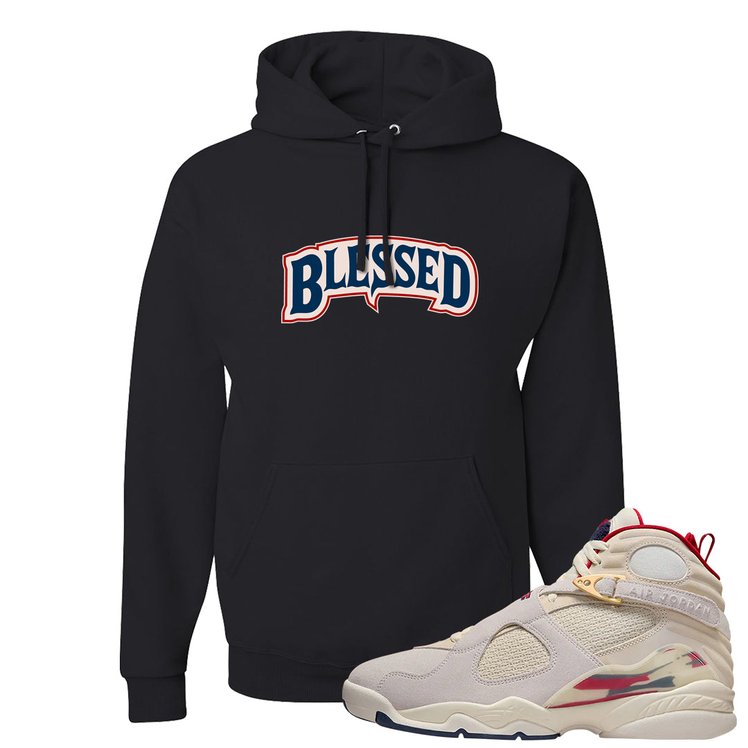 Mi Casa Es Su Casa 8s Hoodie | Blessed Arch, Black