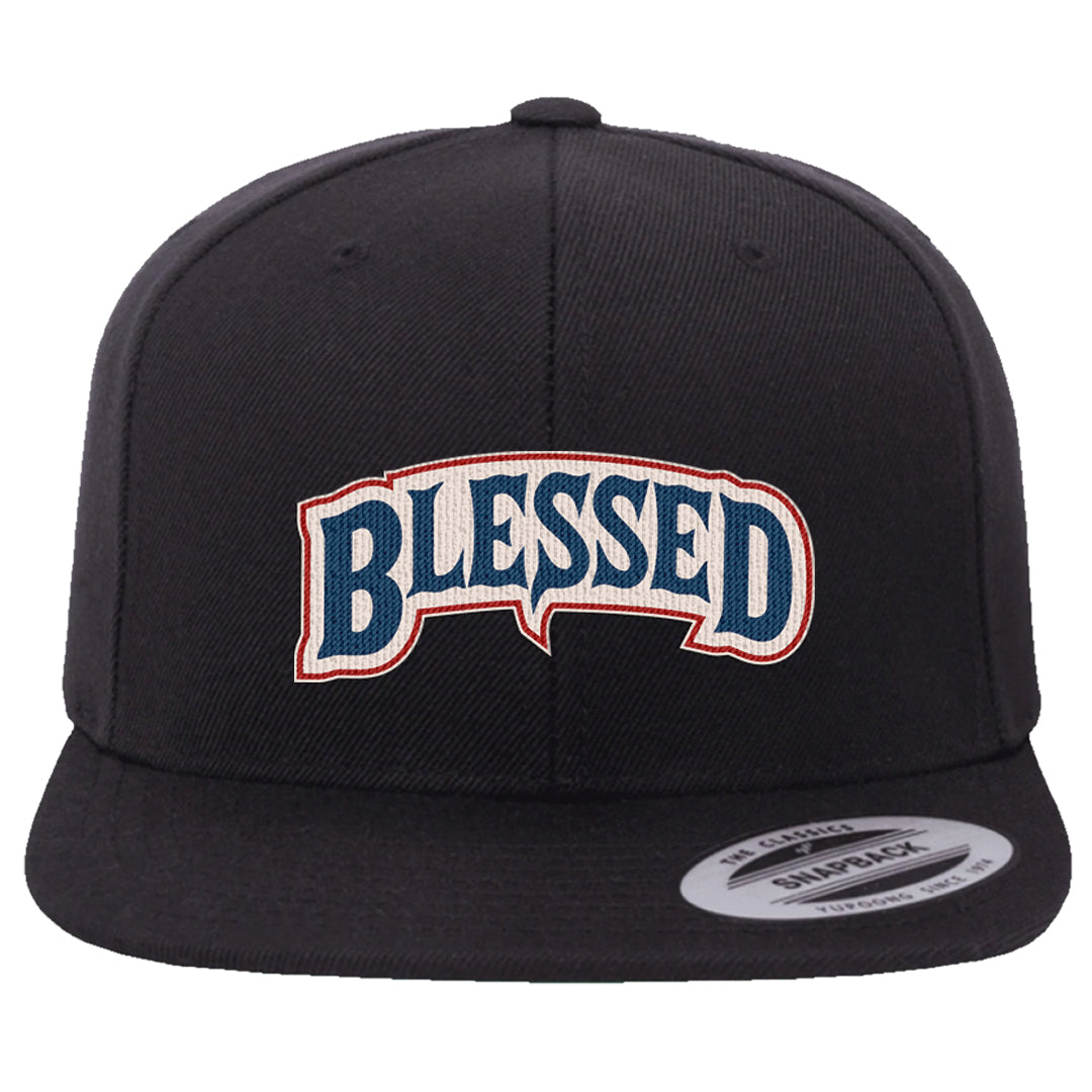 Mi Casa Es Su Casa 8s Snapback Hat | Blessed Arch, Black