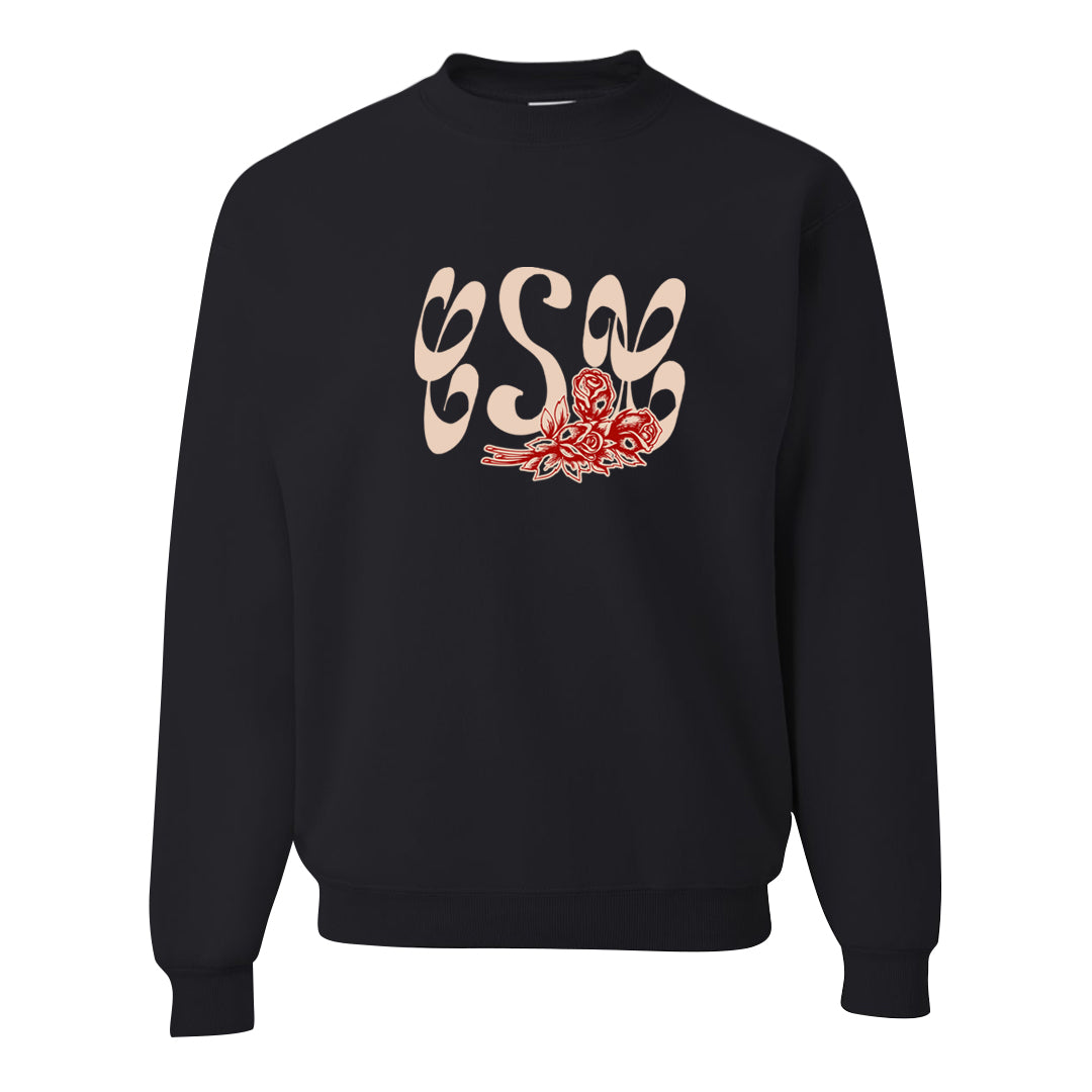 Mi Casa Es Su Casa 8s Crewneck Sweatshirt | Certified Sneakerhead, Black