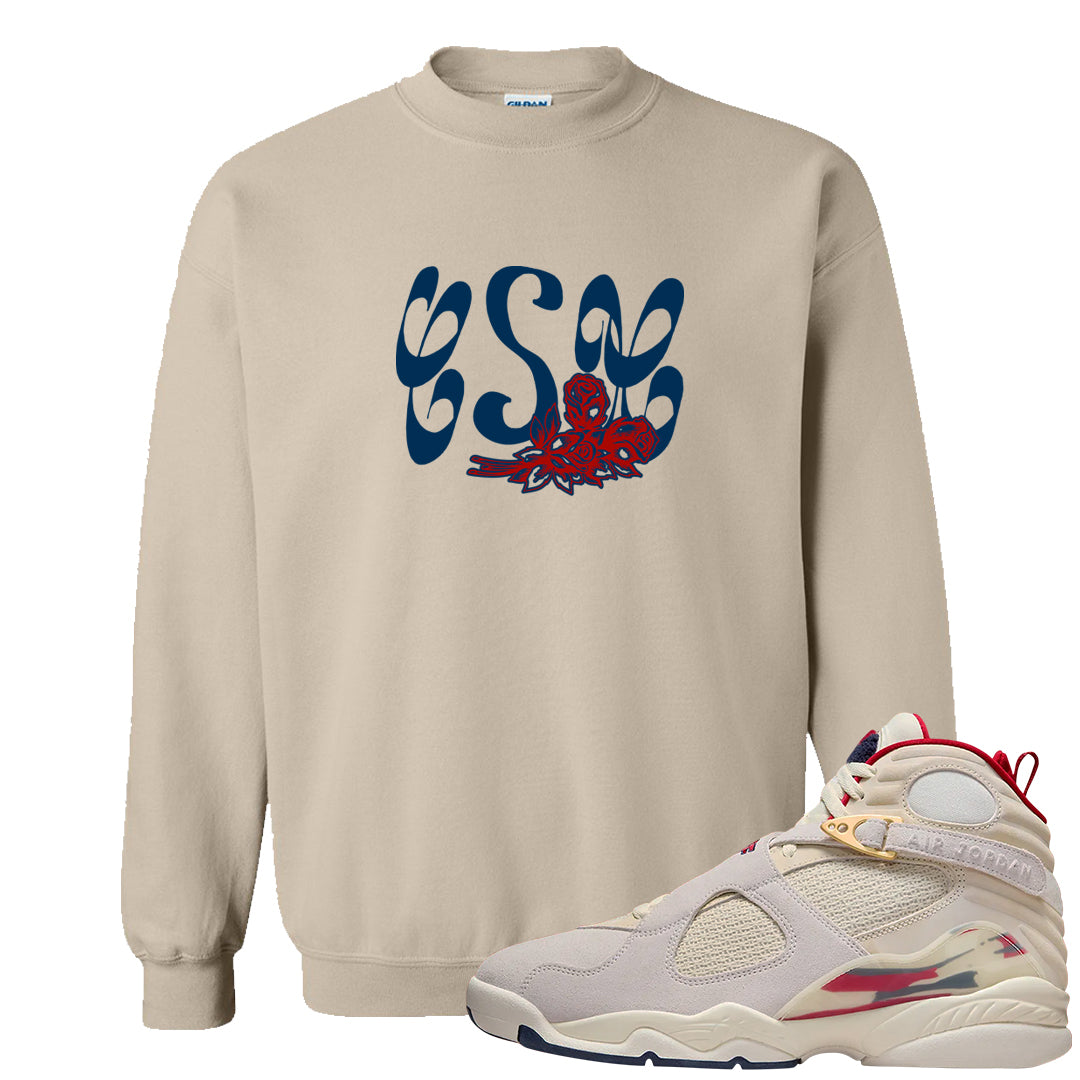 Mi Casa Es Su Casa 8s Crewneck Sweatshirt | Certified Sneakerhead, Sand