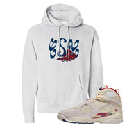 Mi Casa Es Su Casa 8s Hoodie | Certified Sneakerhead, Ash