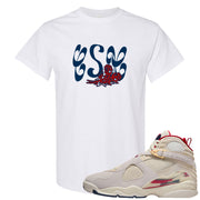 Mi Casa Es Su Casa 8s T Shirt | Certified Sneakerhead, White